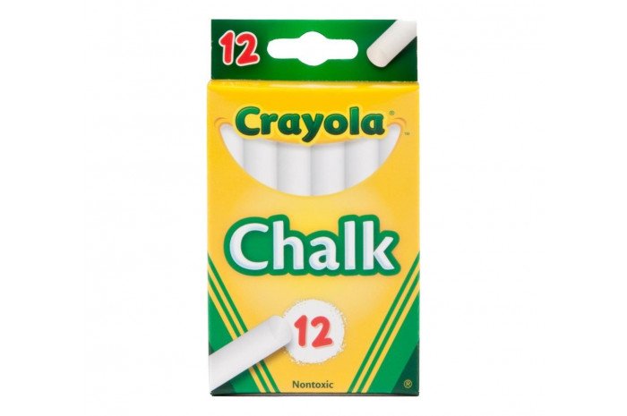 Crayola Children's Chalk - 12 ct White Crayola Children's Chalk - 12 ct White