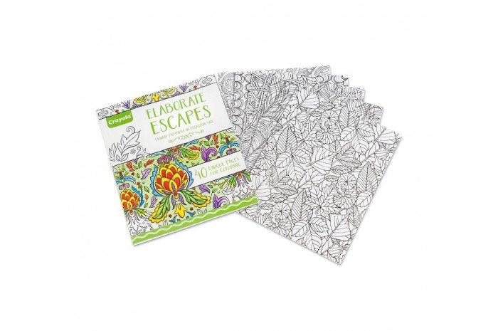 Elaborate Escapes Adult Coloring Book Elaborate Escapes Adult Coloring Book