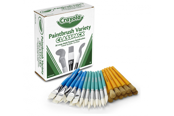 Paint Brush Variety Set - 36 count Paint Brush Variety Set - 36 count
