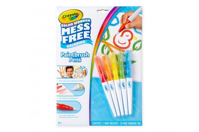 Crayola Color Wonder Mess Free Paintbrush Pens & Paper Crayola Color Wonder Mess Free Paintbrush Pens & Paper