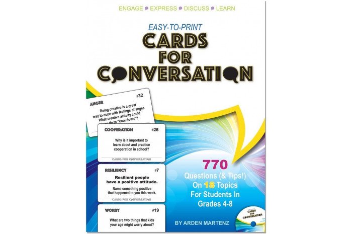 Easy-to-Print Cards for Conversation with CD Easy-to-Print Cards for Conversation with CD