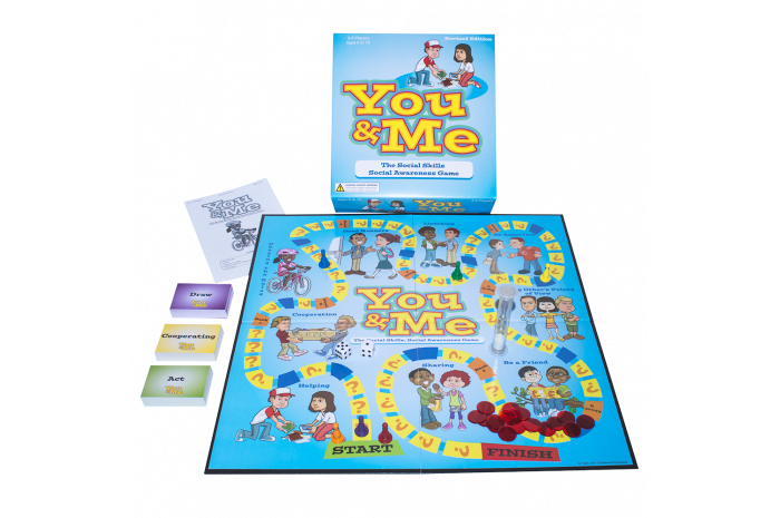 The You & Me Social Skills Board Game The You & Me Social Skills Board Game
