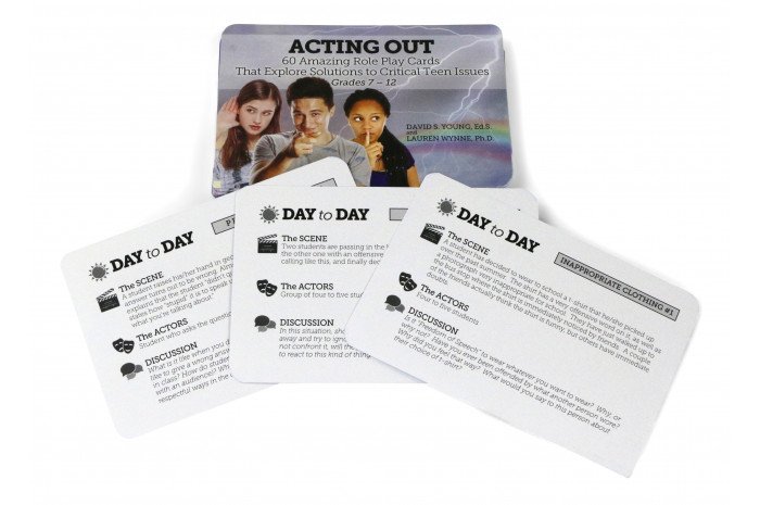 Acting Out: 60 Role Play Cards That Explore Solutions to Critical Teen Issues Acting Out: 60 Role Play Cards That Explore Solutions to Critical Teen Issues