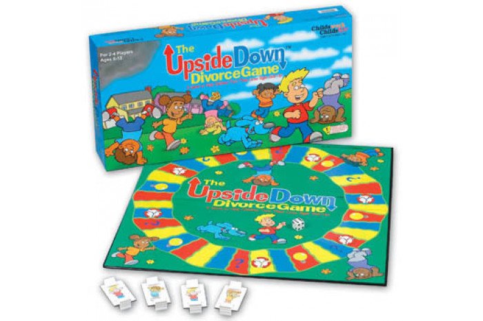 The Upside Down Divorce Board Game The Upside Down Divorce Board Game