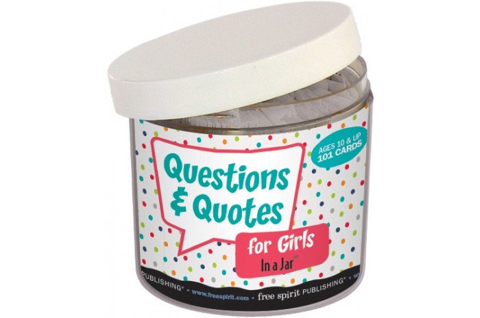 Questions and Quotes for Girls in a Jar Questions and Quotes for Girls in a Jar