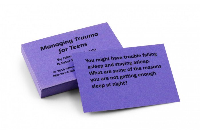Managing Trauma for Teens Card Deck Managing Trauma for Teens Card Deck