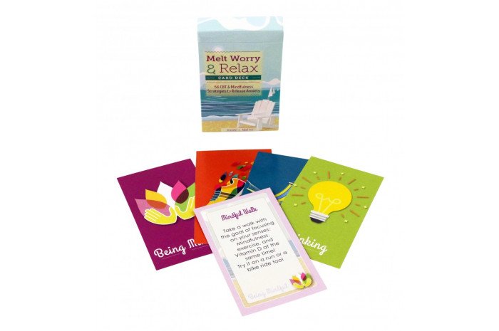 Melt Worry and Relax Card Deck: CBT & Mindfulness Strategies to Release Anxiety Melt Worry and Relax Card Deck: CBT & Mindfulness Strategies to Release Anxiety