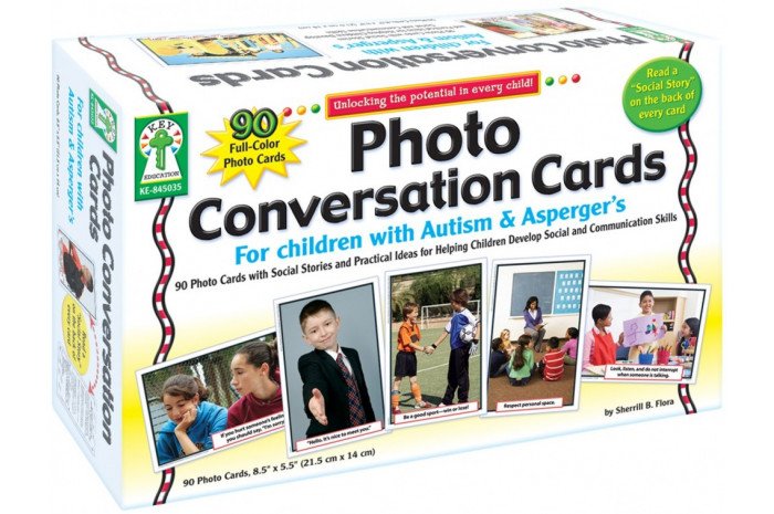 Photo Conversation Cards for Children on the Autism Spectrum