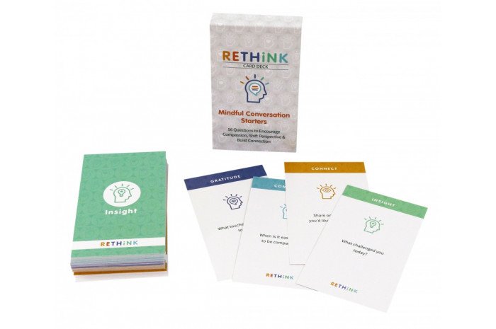 RETHiNK Card Deck: Mindful Conversation Starters RETHiNK Card Deck: Mindful Conversation Starters