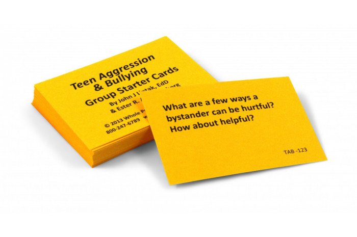 Teen Aggression & Bullying Card Deck Teen Aggression & Bullying Card Deck