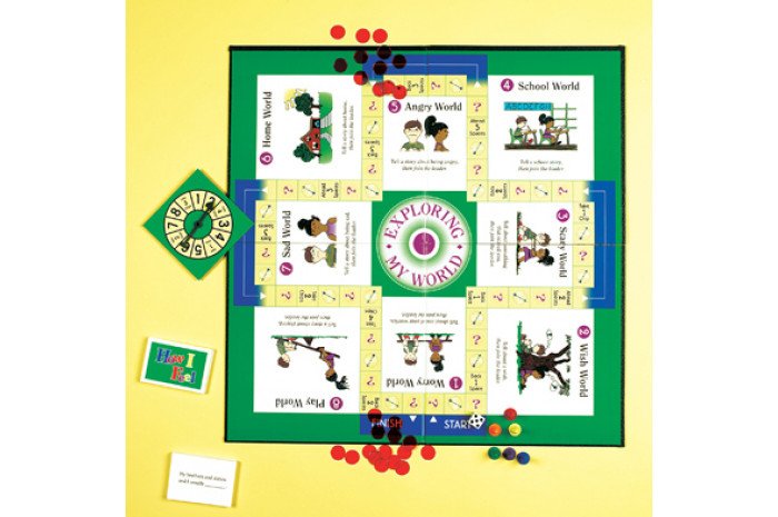 Exploring My World Board Game Exploring My World Board Game