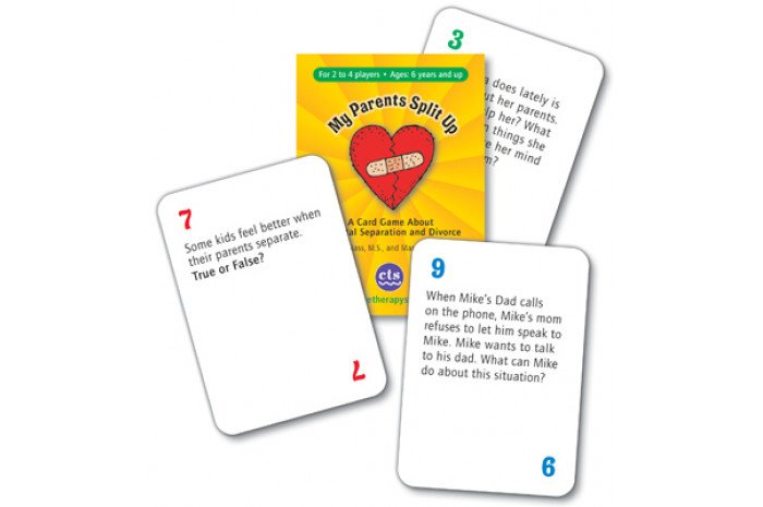 My Parents Split Up: A Card Game About Parental Separation and Divorce My Parents Split Up: A Card Game About Parental Separation and Divorce