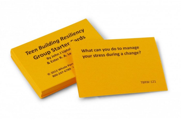 Teen Resiliency-Building Card Deck Teen Resiliency-Building Card Deck