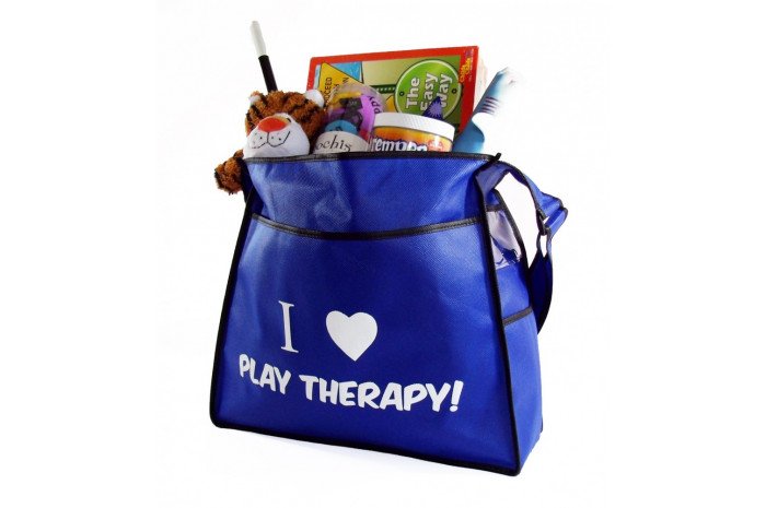 I Heart Play Therapy Tote Bag I Heart Play Therapy Tote Bag