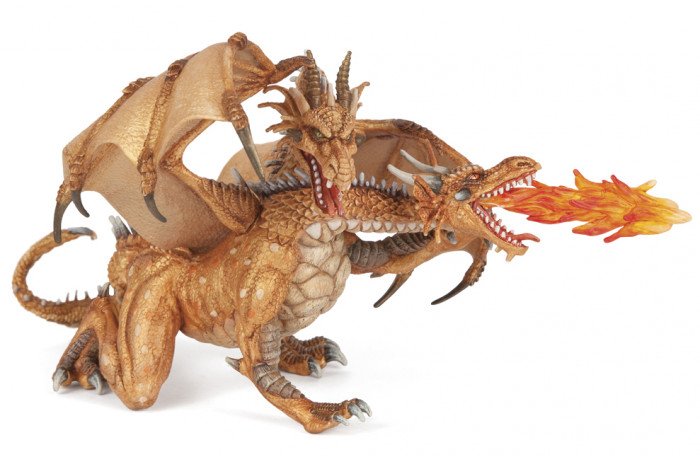 Gold Two-Headed Dragon Gold Two-Headed Dragon