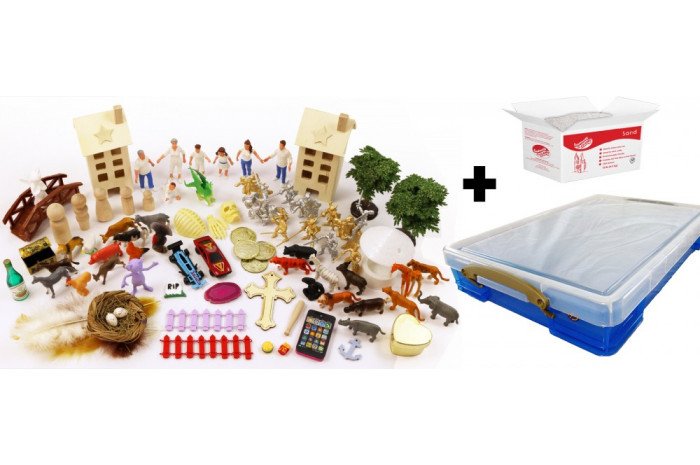 Sandplay Miniature Basic Starter Kit - Full Package Sandplay Miniature Basic Starter Kit - Full Package