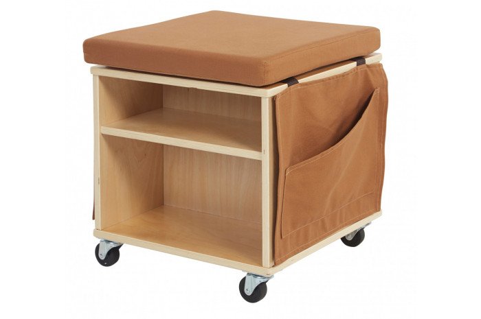 Rolling Storage Stool Rolling Storage Stool