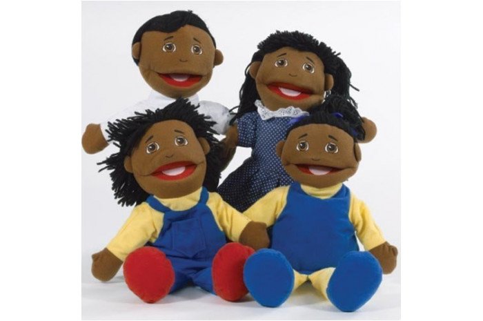 African American Family Puppets African American Family Puppets