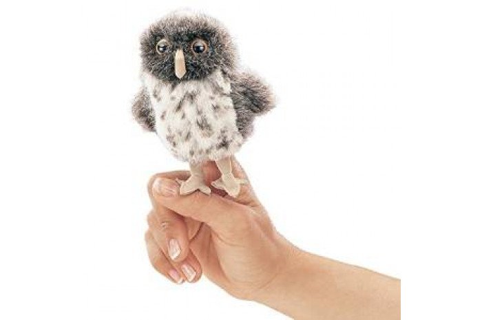 Mini Spotted Owl Puppet Mini Spotted Owl Puppet