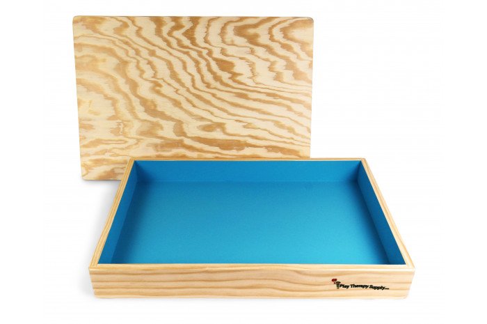 Basic Wooden Sand Tray with Lid Basic Wooden Sand Tray with Lid