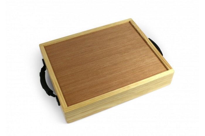 Portable Wooden Sandtray with Lid Portable Wooden Sandtray with Lid