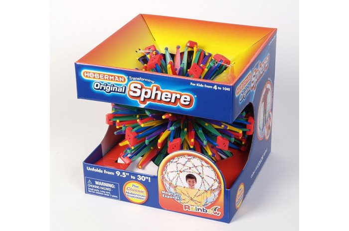 Original Hoberman Sphere Rainbow Original Hoberman Sphere Rainbow