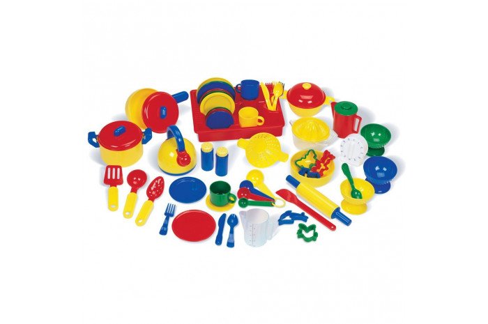 Pretend Play Kitchen Set (76 Piece) Pretend Play Kitchen Set (76 Piece)