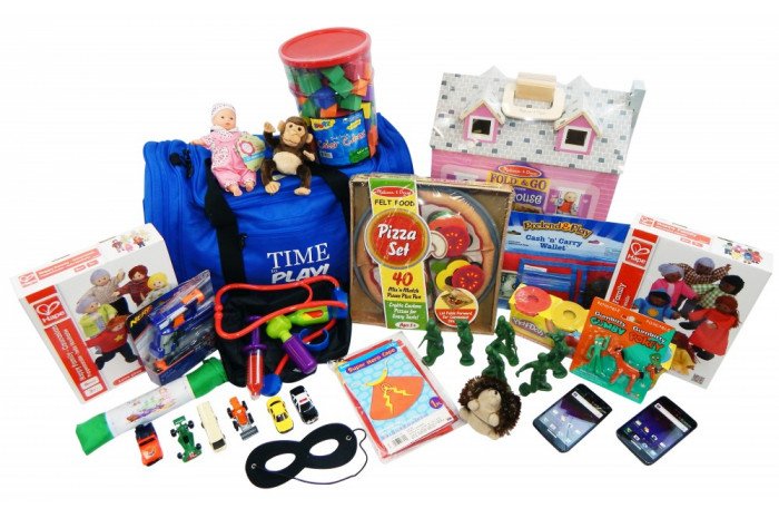 Premium Portable Play Therapy Toys Kit Premium Portable Play Therapy Toys Kit