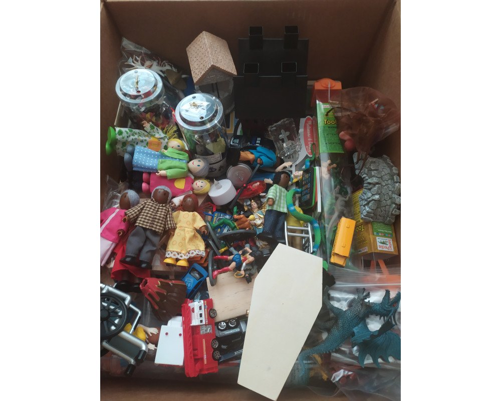 Platinum Sand Tray Miniature Starter Kit Sand Tray Therapy