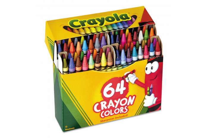 Crayola Crayons 64 Count – Art Therapy