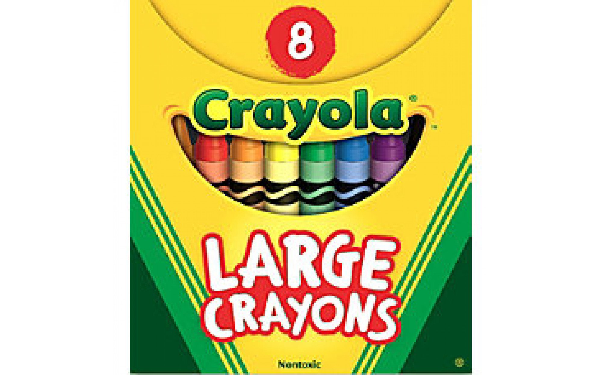 Crayola Large Crayons Set of 8 Art Therapy