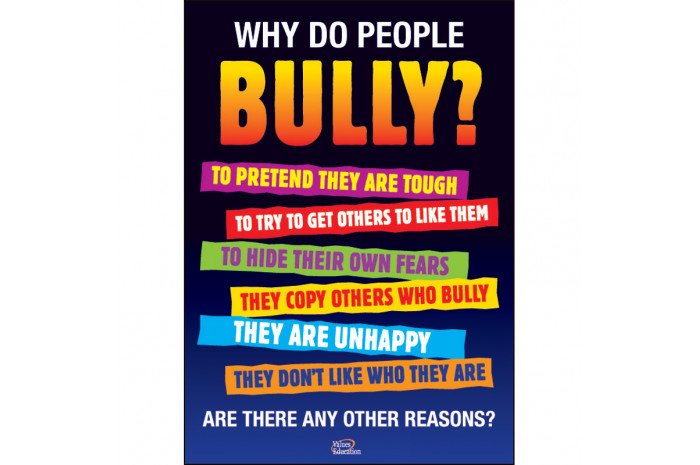 Bullying Poster Set – Playroom Furnishings: Posters & Decor