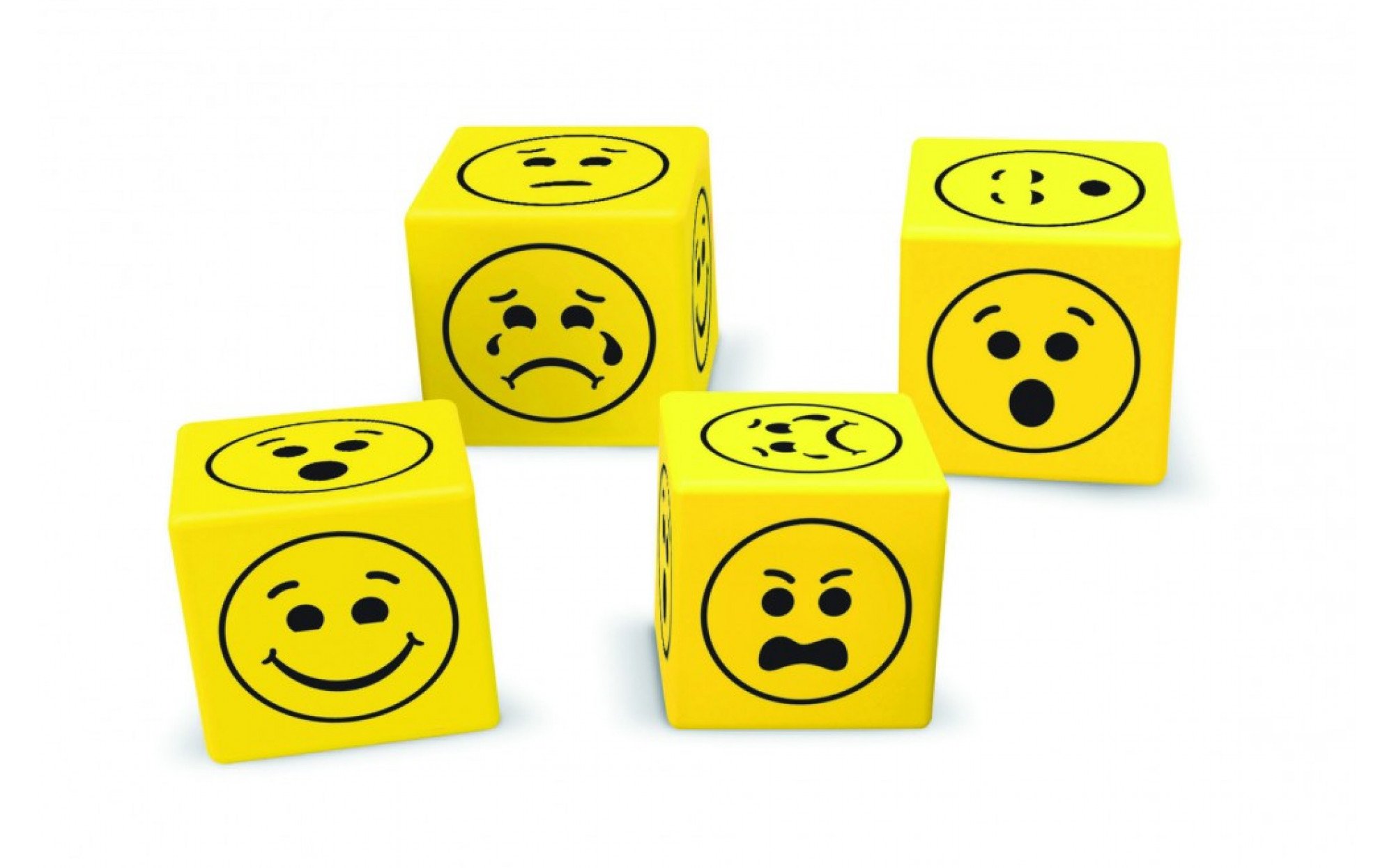 Foam Emoji Dice (200 pieces) Games