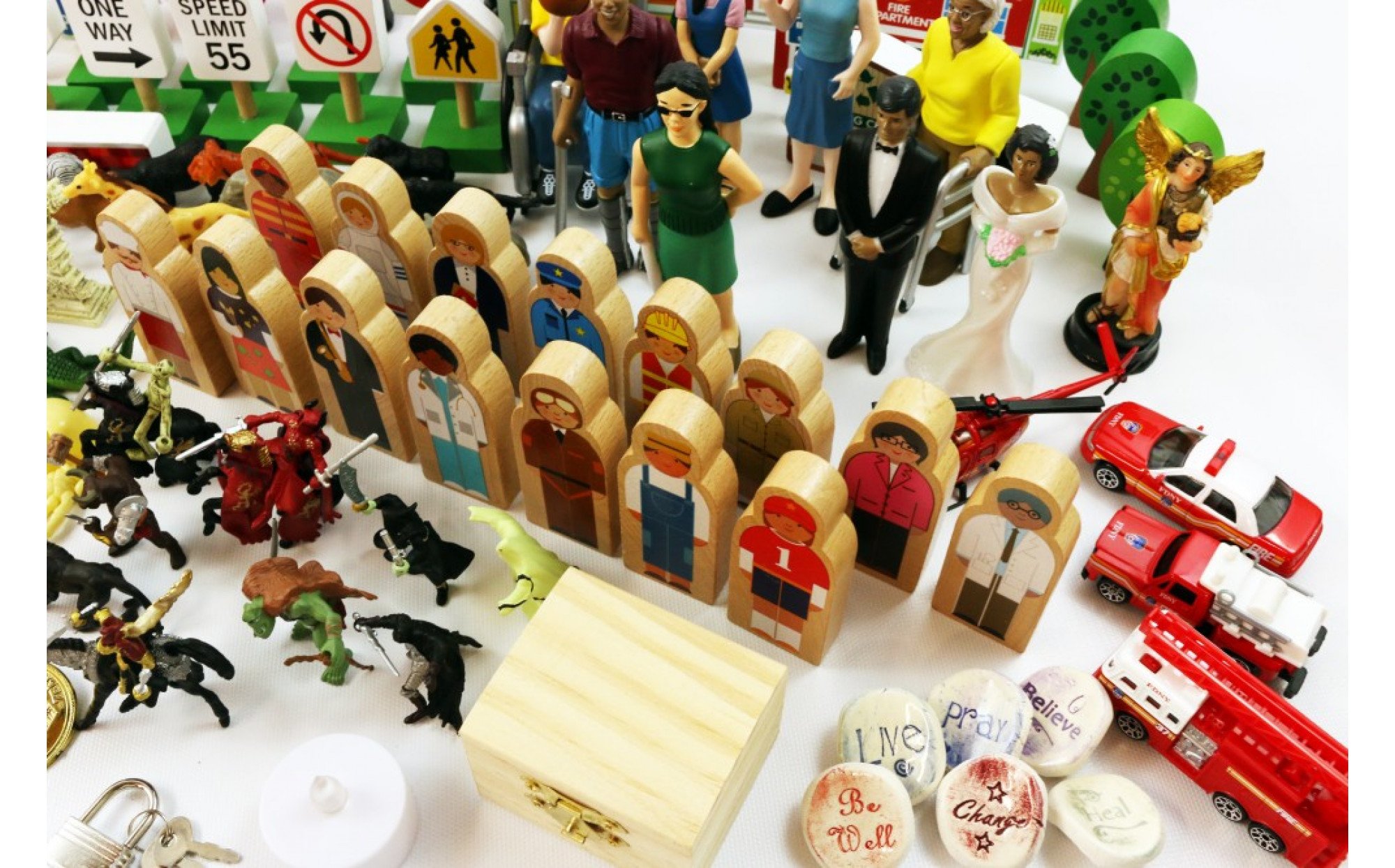 Platinum Sand Tray Miniature Starter Kit Sand Tray Therapy