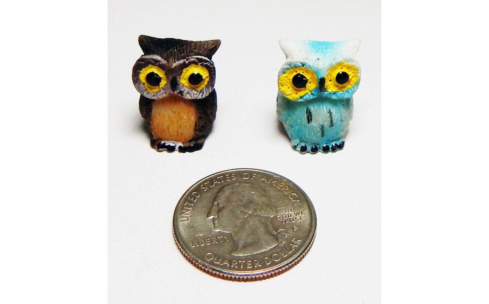 tiny owl figurine
