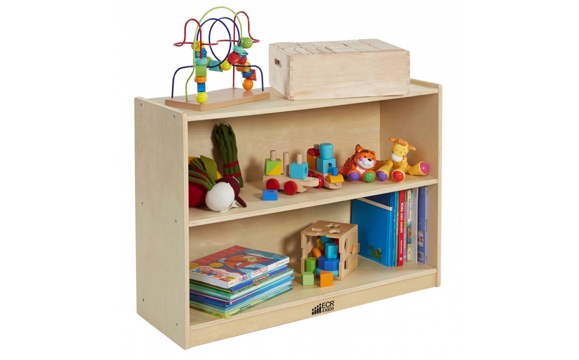 Two Shelf Storage Playroom Furnishings