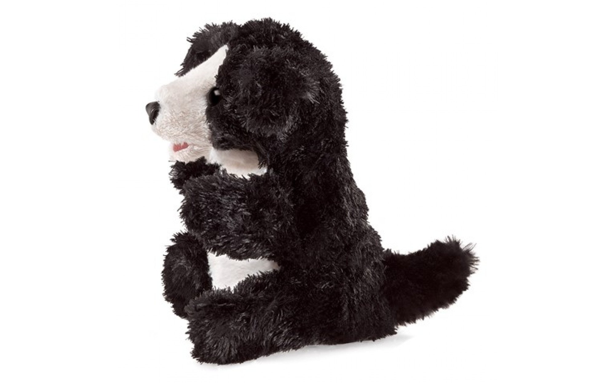 Black and White Dog Puppet Puppets