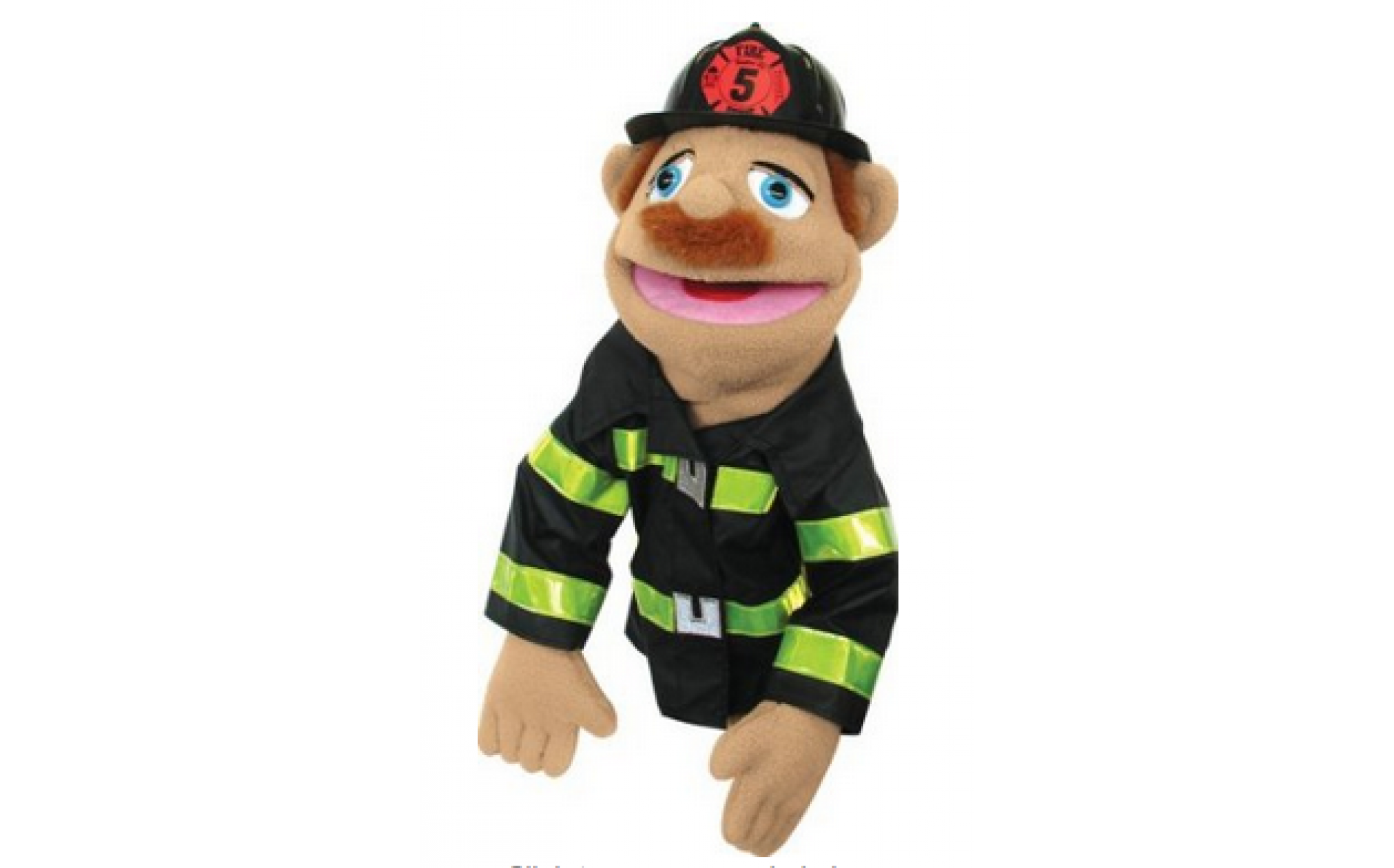 New Free Shipping Melissa and Doug Firefighter Puppet 
