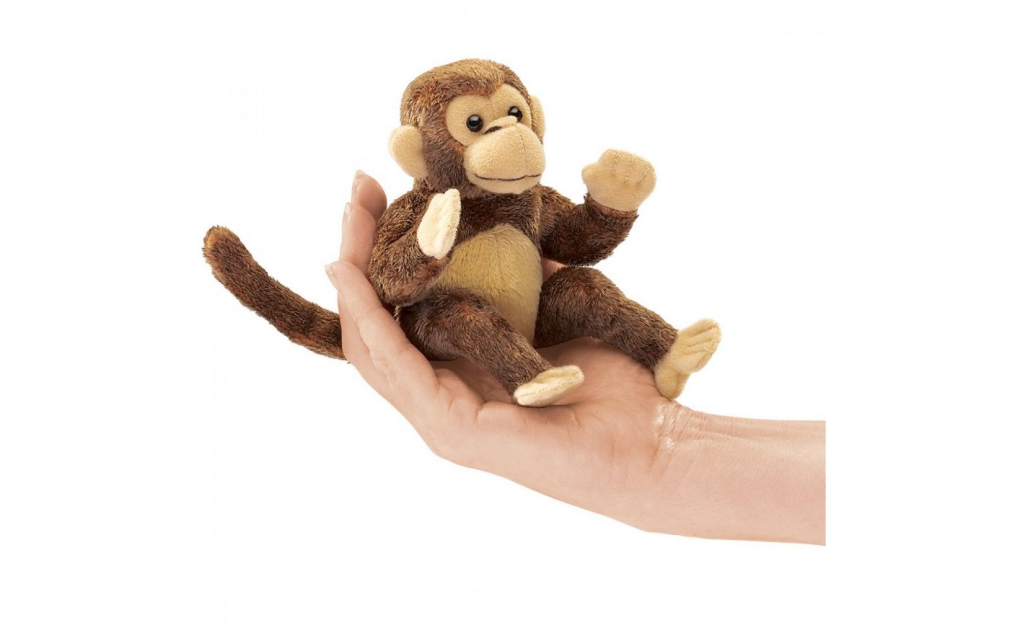 stuffed finger monkey