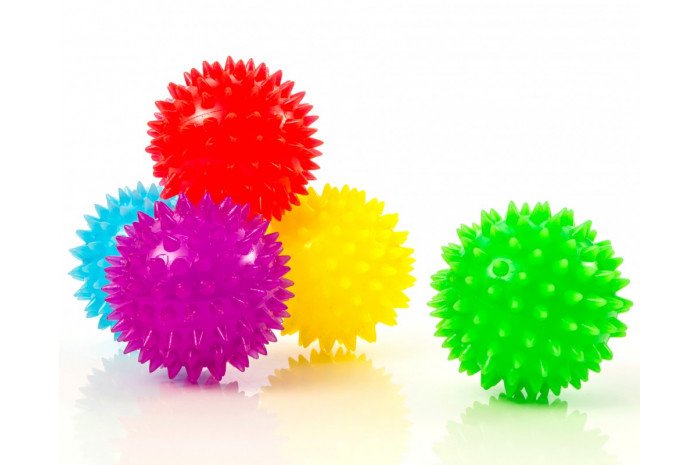 Monkey Spiky Sensory Balls (Set of 5) – Play Therapy Toys: Sensory ...