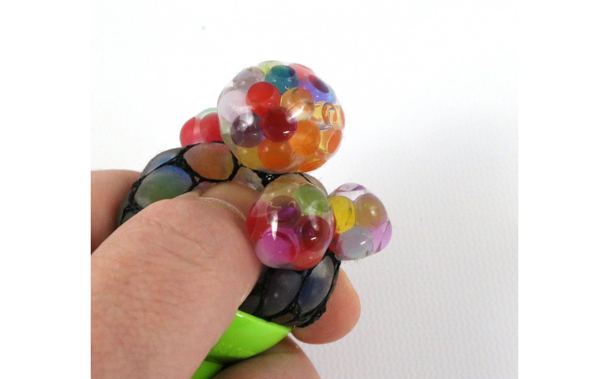 Rainbow Mesh Squeeze Ball Pen Art Therapy