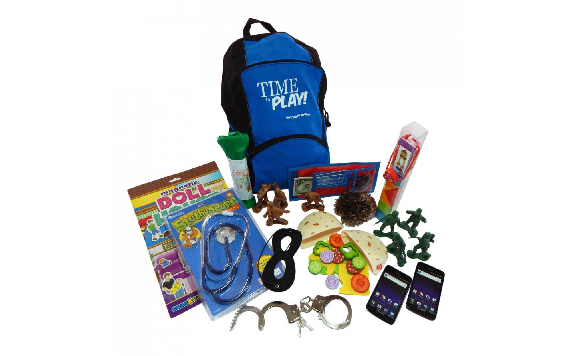 Basic Portable Play Therapy Toys Kit Portable Play
