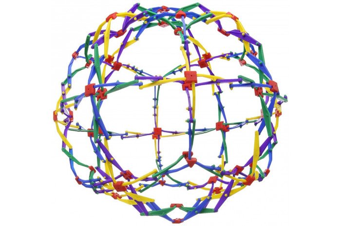 Mini Hoberman Sphere Rainbow – Portable Play