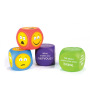 Soft Foam Emoji Cubes (set of 4)