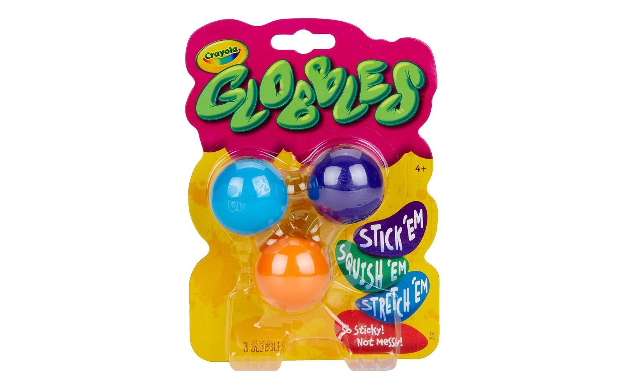  Crayola 74-7291 Globbles 3 in a Package, Assorted