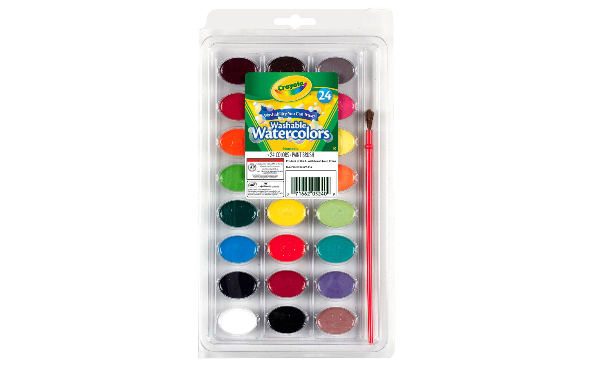 Washable Watercolor Paint Set - 24 colors – Art Therapy