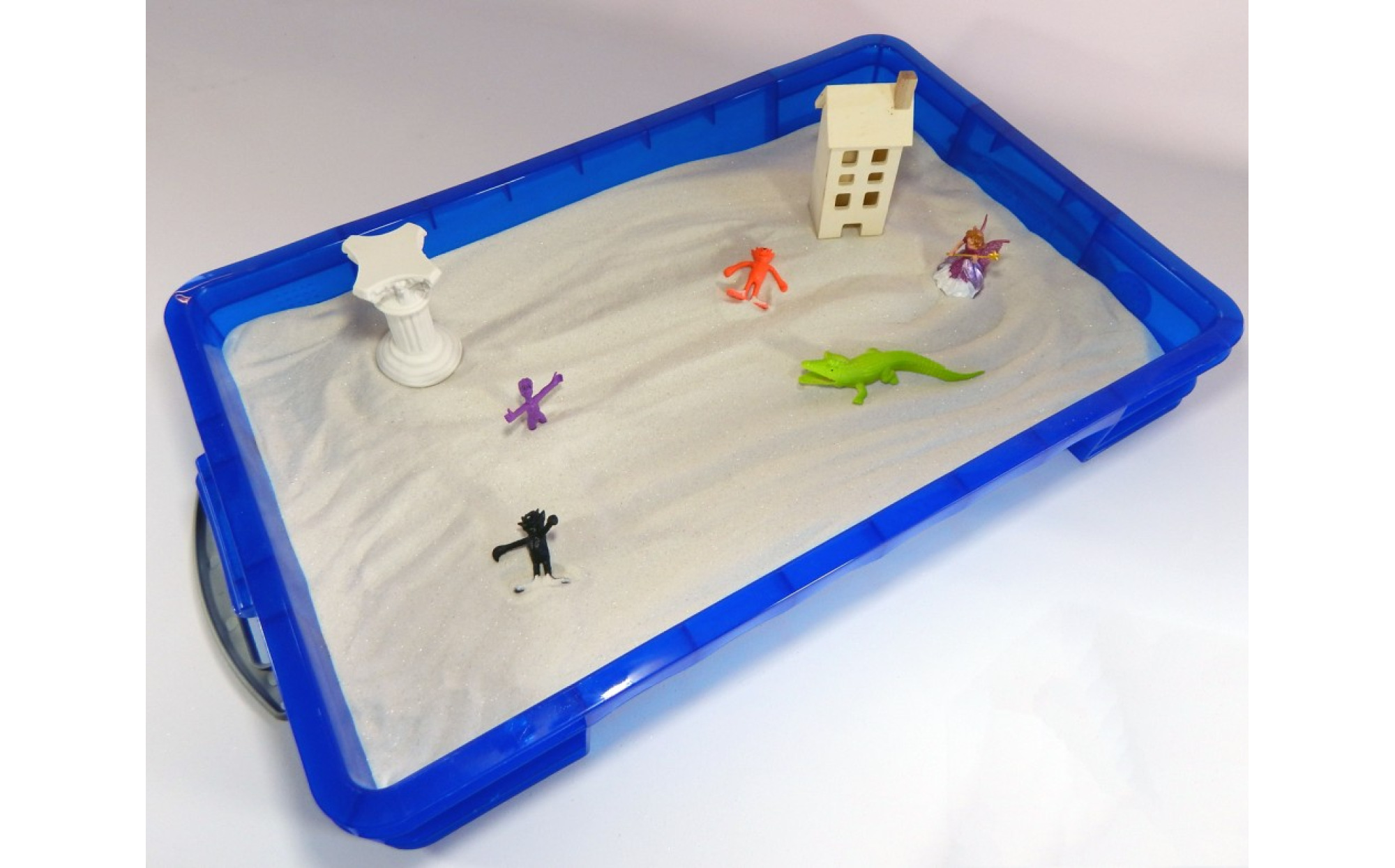 PlayTherapySupply Sand Tray Play Therapy Premium Starter Kit