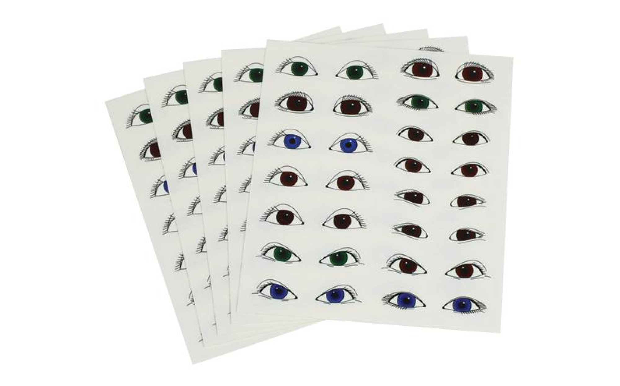 Peel and Stick Eye Stickers – Art Therapy