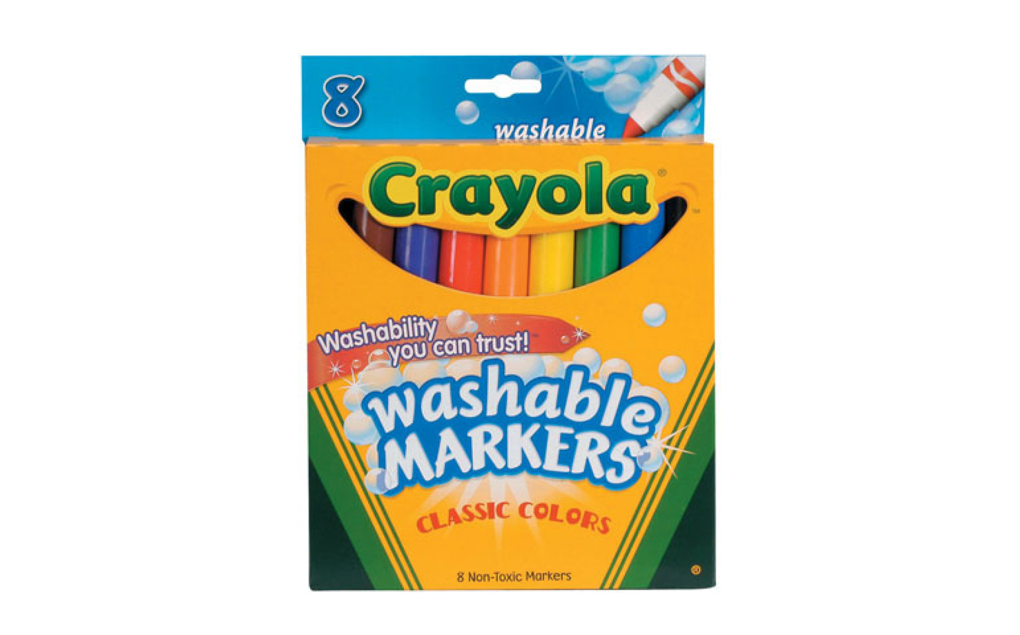  Crayola Non-Toxic Washable Marker Classroom