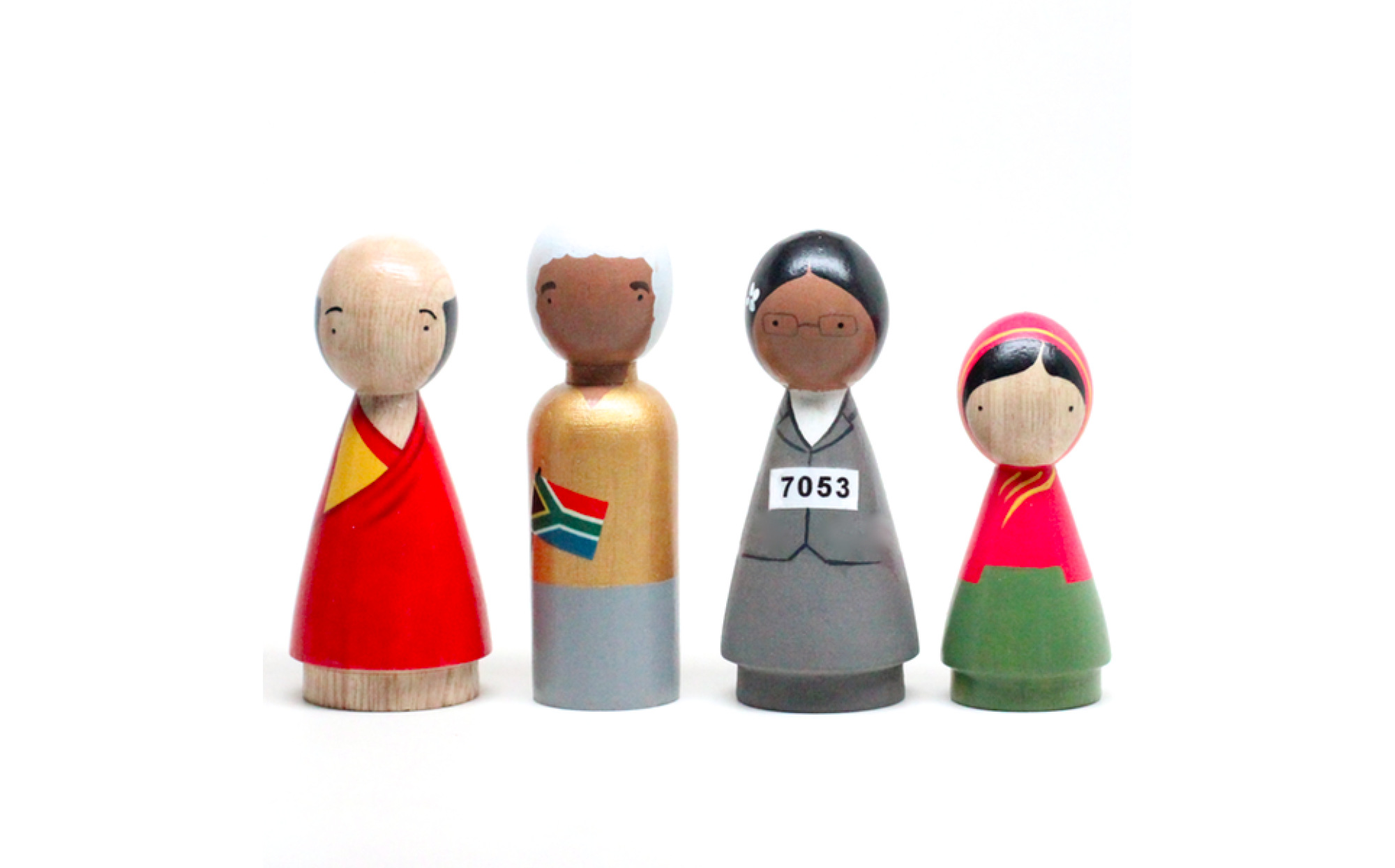 Peg People - Peace Makers Set 2 – Sand Tray Therapy
